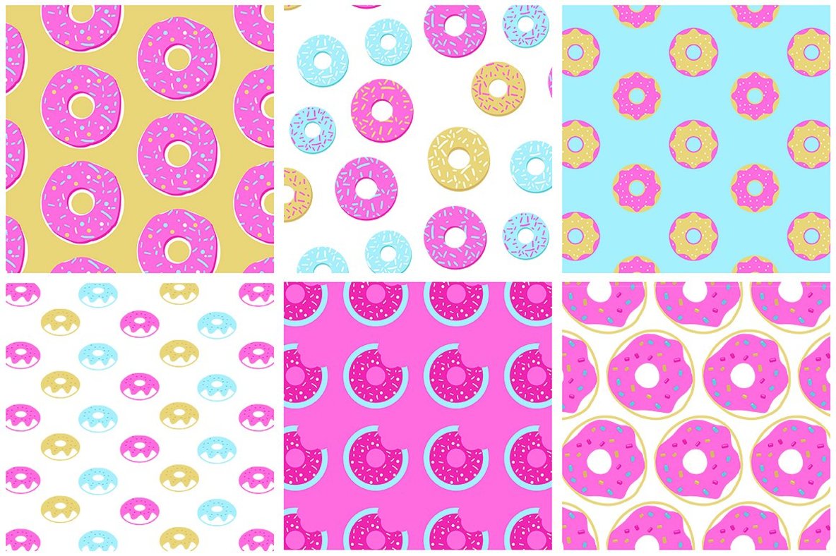 Sprinkles   Donuts Patterns 7