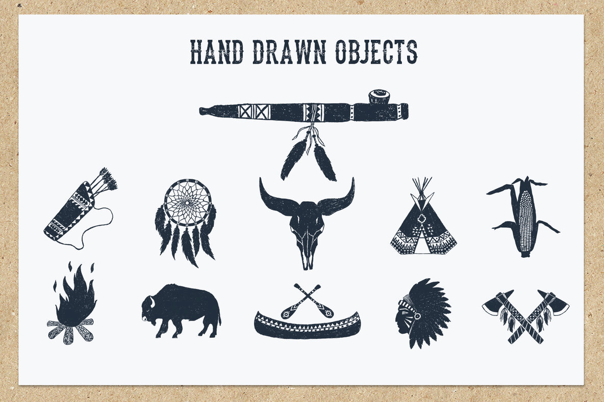 55 Native Spirit Illustrations 55 Native Spirit Illustrations