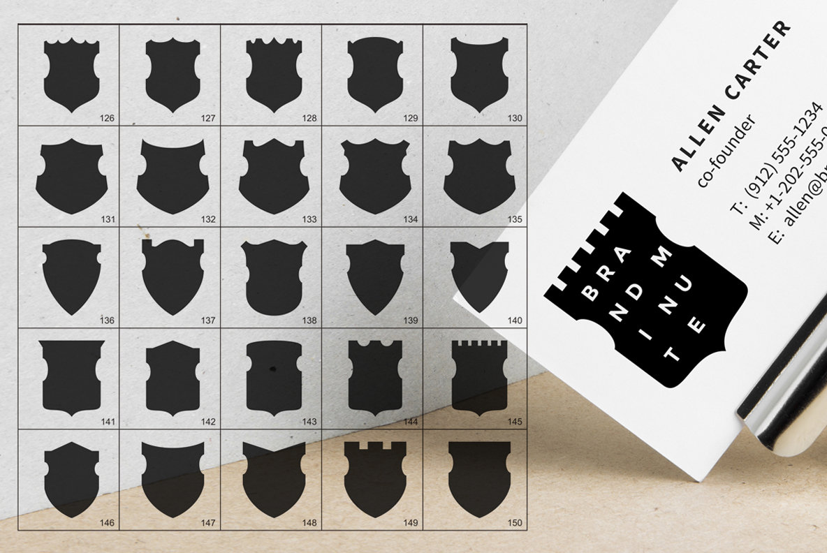 300 Logo Badge Shields 300 Logo Badge Shields