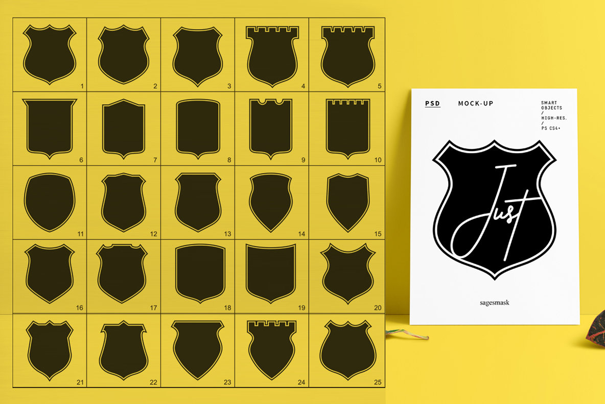 300 Logo Badge Shields 300 Logo Badge Shields