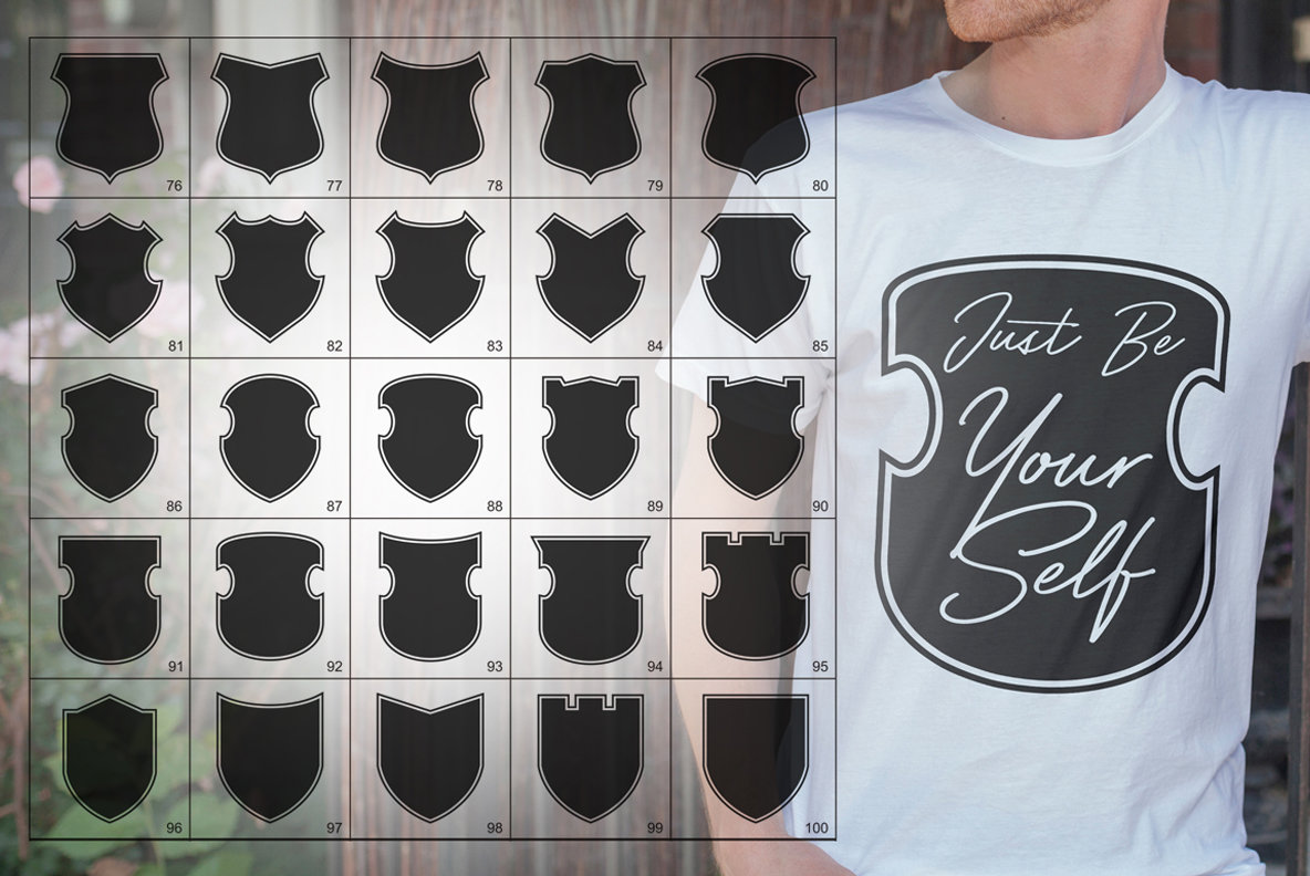300 Logo Badge Shields 300 Logo Badge Shields