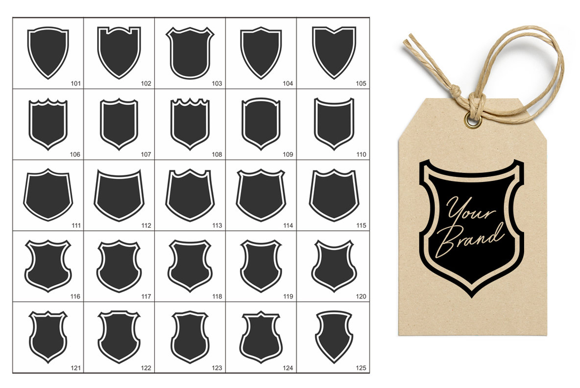 300 Logo Badge Shields 300 Logo Badge Shields