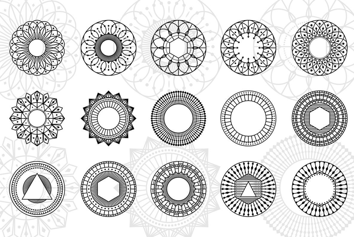 100 Geometric Shapes 3