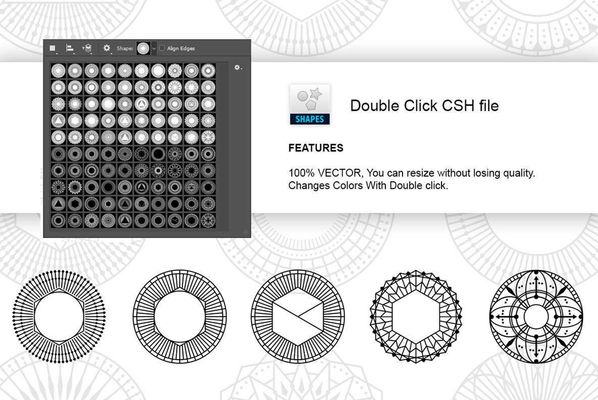 100 Geometric Shapes 5