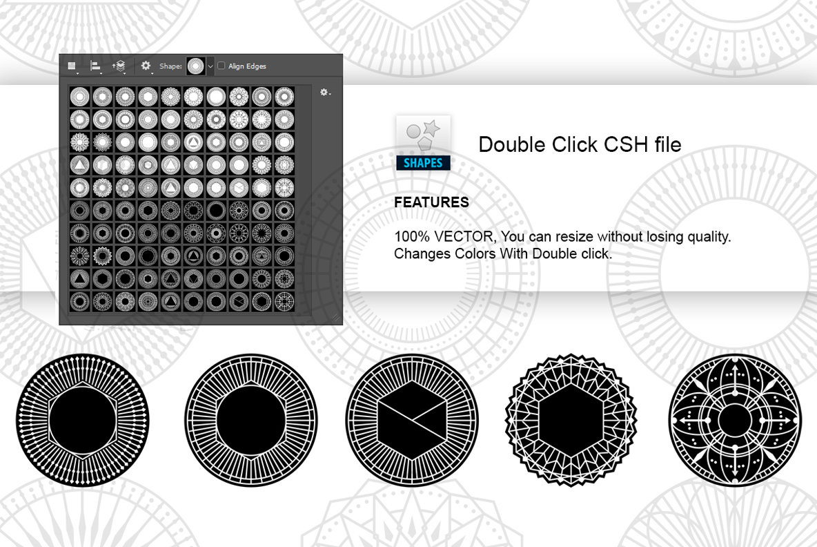 100 Geometric Shapes 9