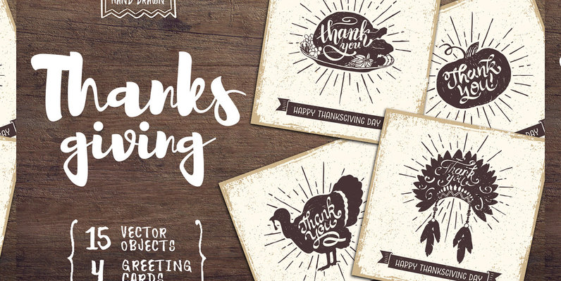 15 Thanksgiving Day Illustrations