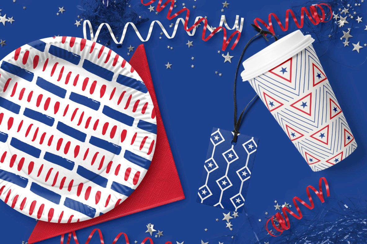 4th of July Patterns 2