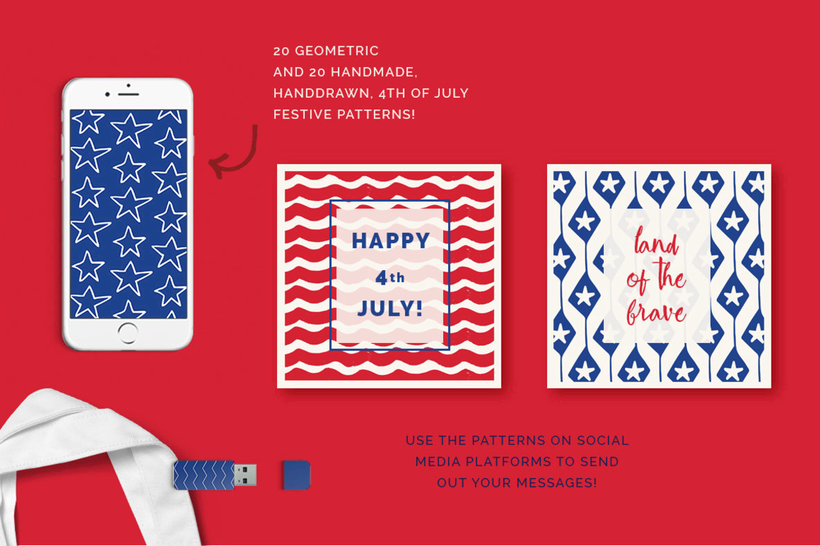 4th of July Patterns 4