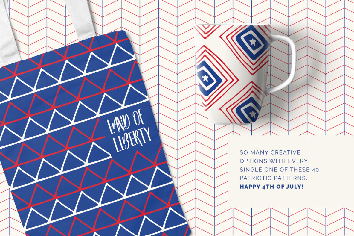 4th of July Patterns 5