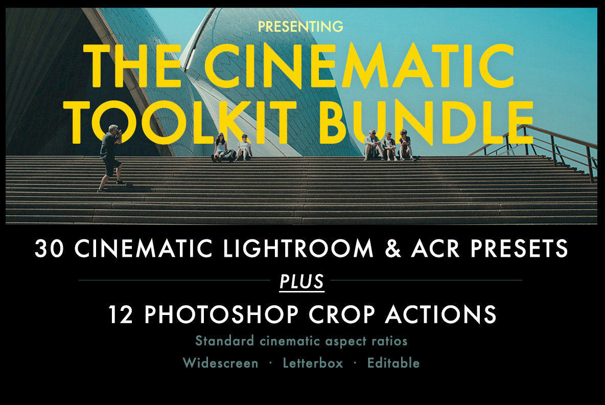 Cinematic Aspect Ratio PS Action Lightroom Presets Cinematic Aspect Ratio PS Action Lightroom Presets