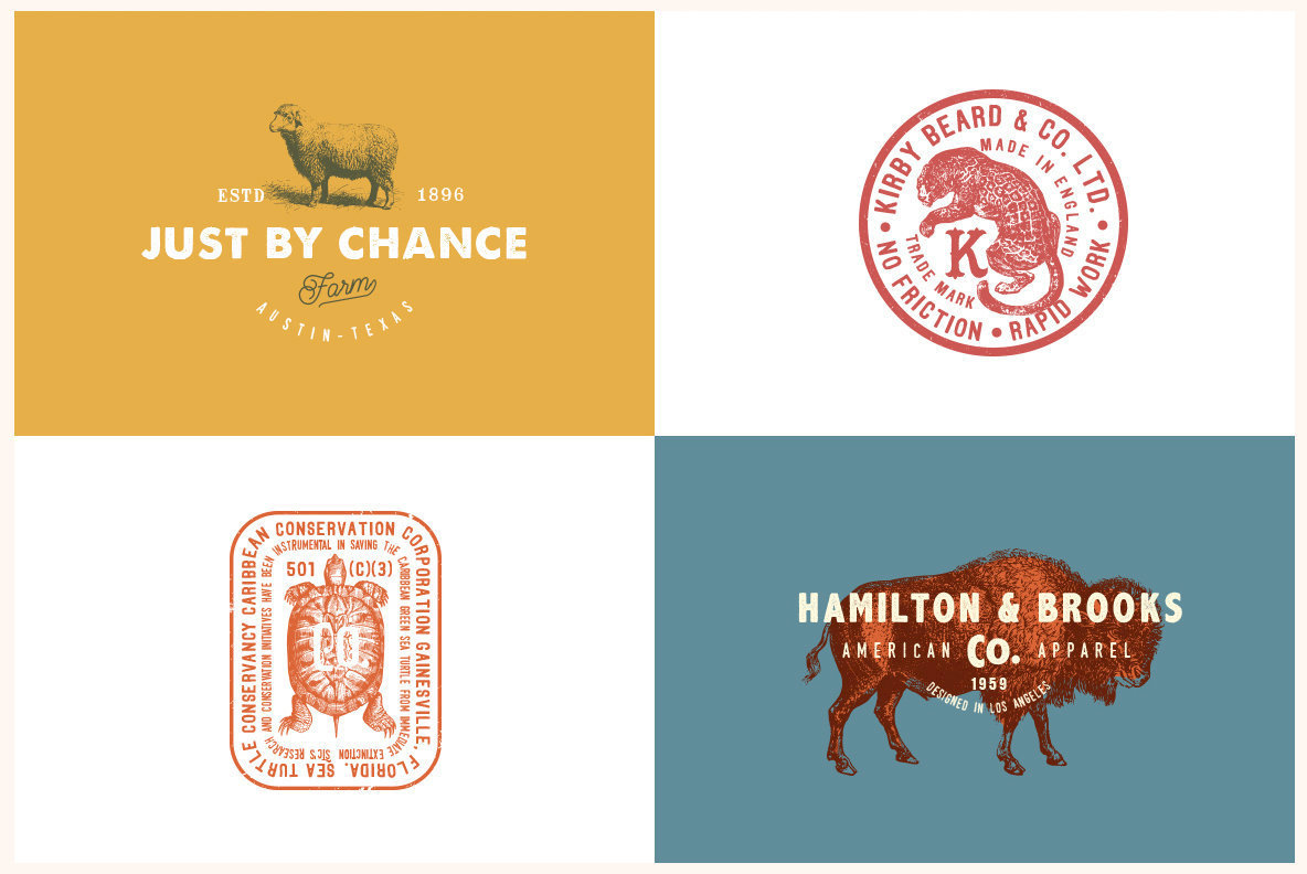Vintage Logo Templates Vol 2 Vintage Logo Templates Vol 2