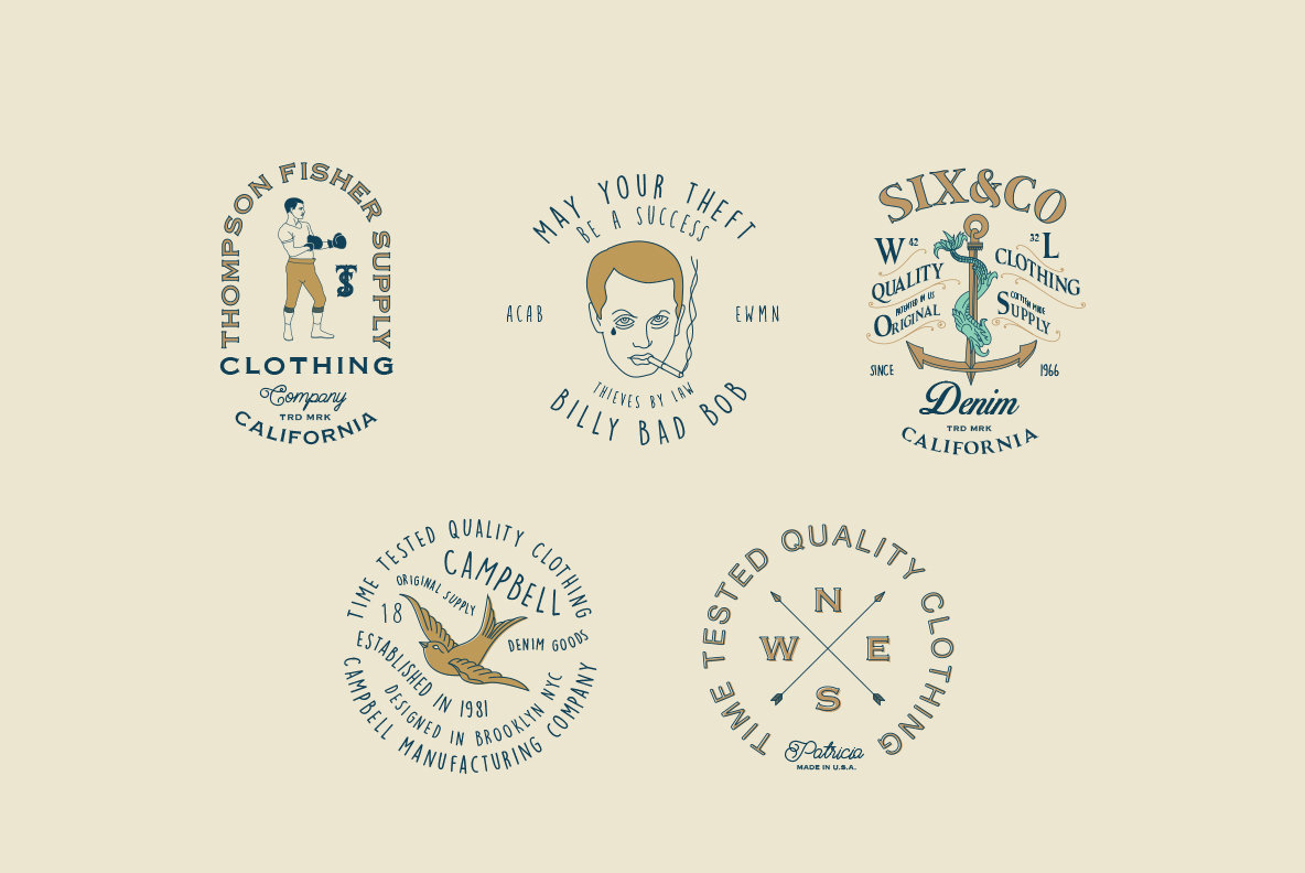 16 hipster logo templates graphics youworkforthem