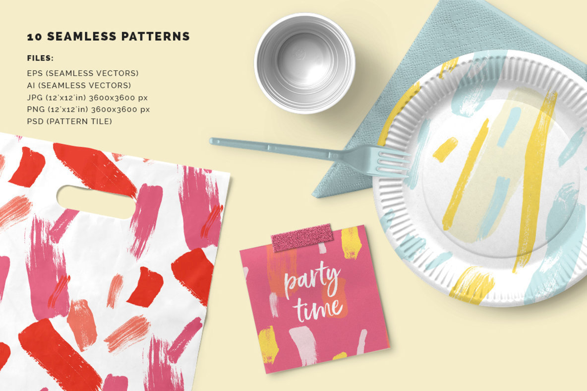 Color Splash Patterns 3