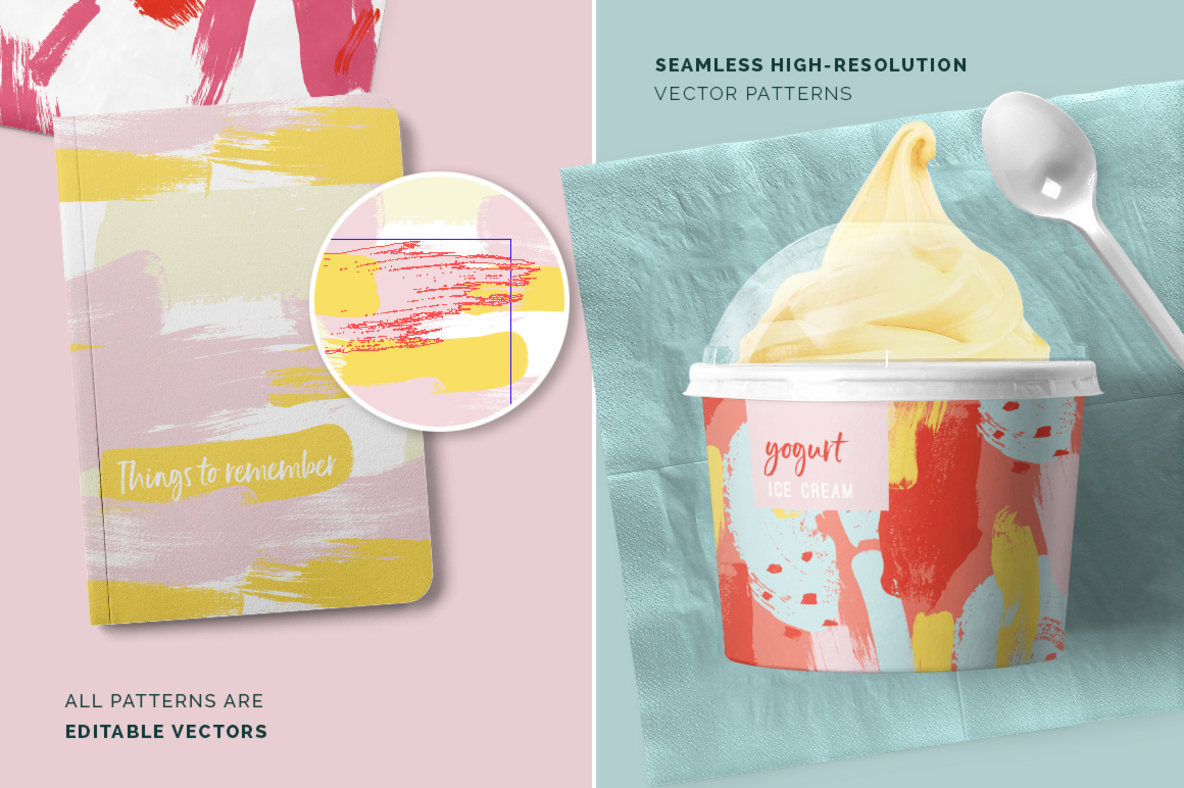 Color Splash Patterns 4