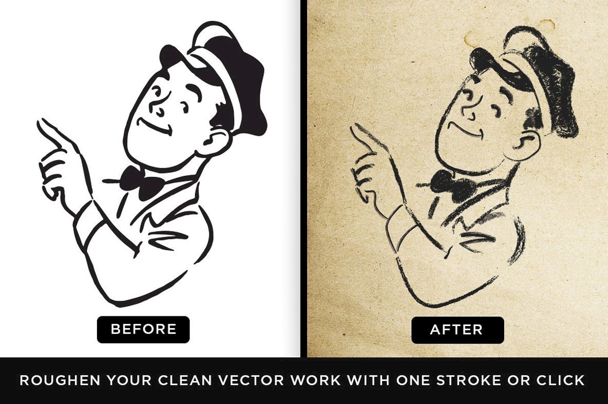 Wax Oil Vector Brushes Wax Oil Vector Brushes