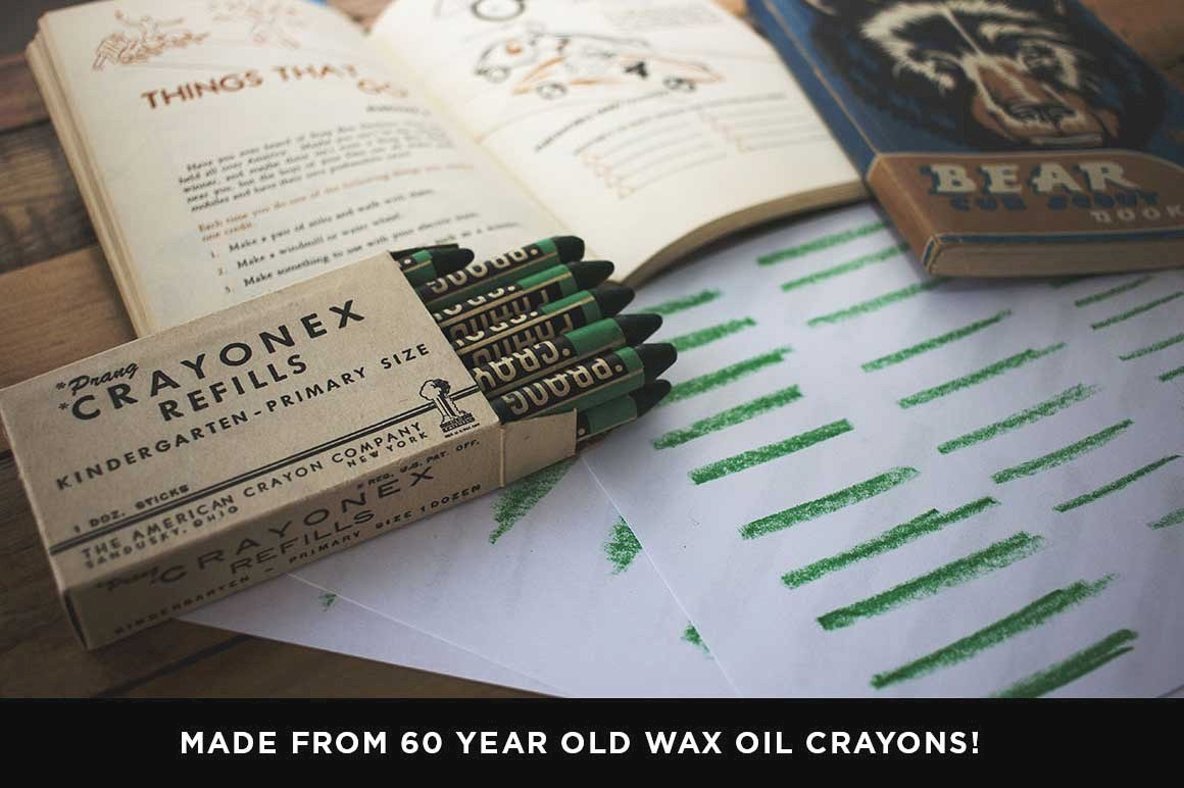 Wax Oil Vector Brushes Wax Oil Vector Brushes