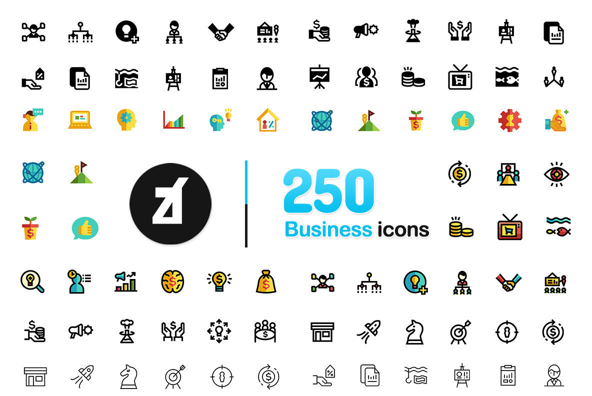 250 Business icons 250 Business icons