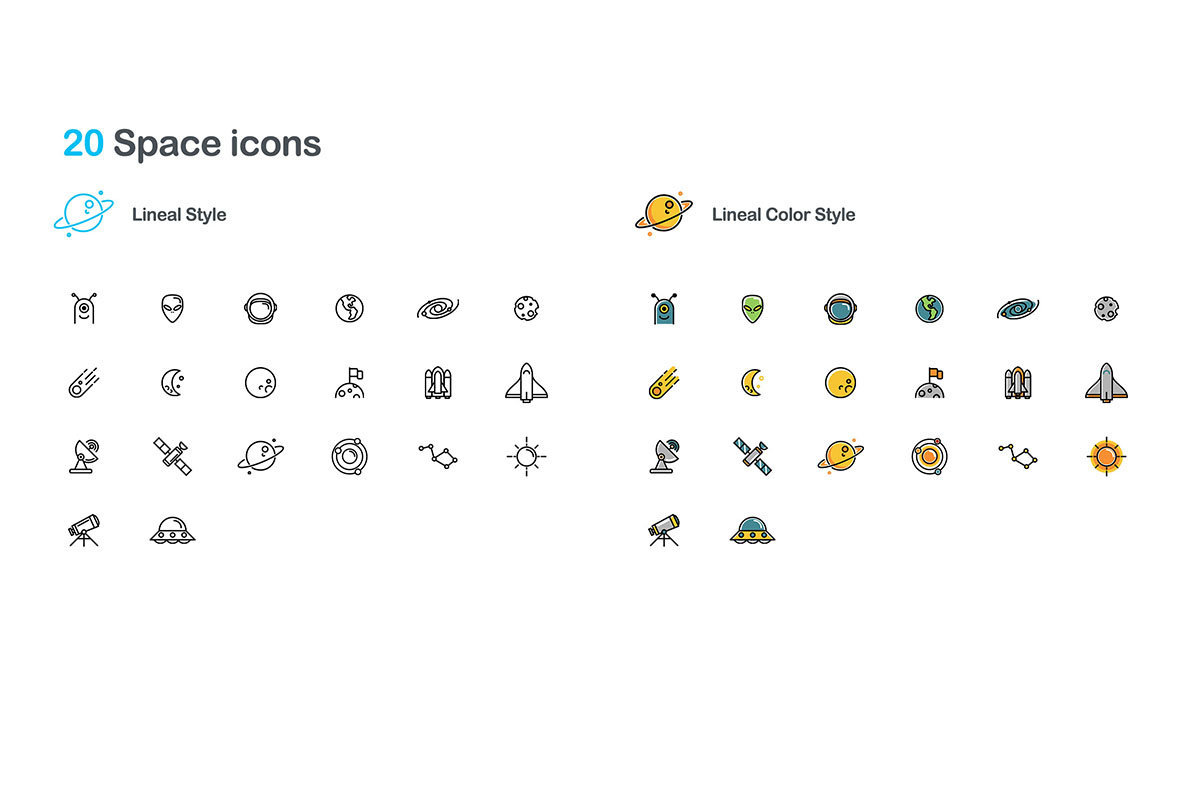 40 Space Icons 4