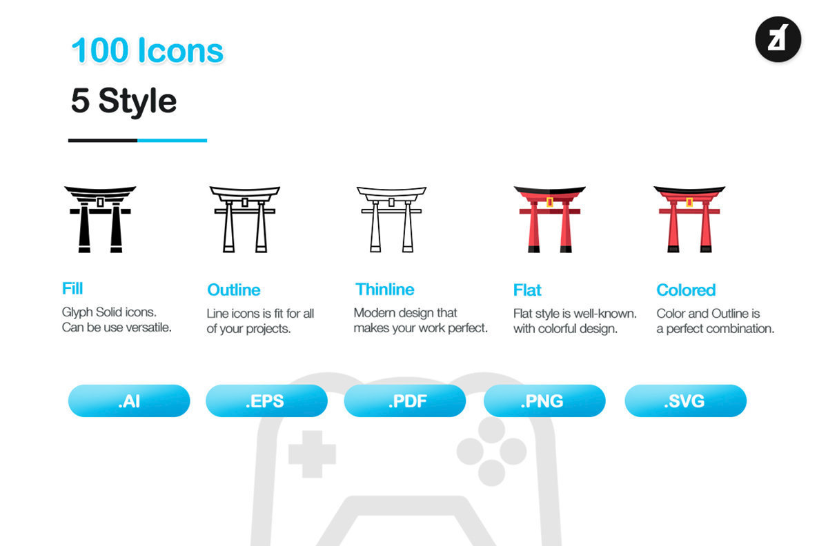 100 Landmark Icons 100 Landmark Icons