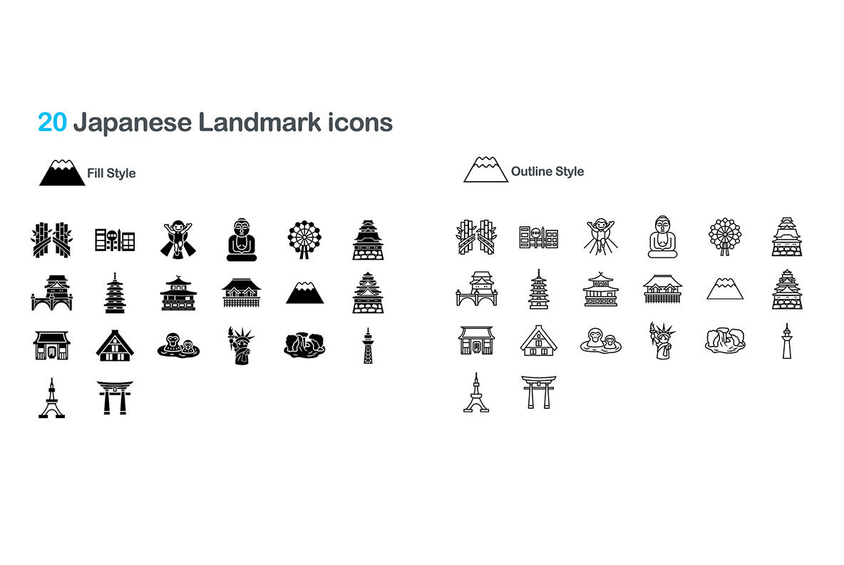 100 Landmark Icons 100 Landmark Icons