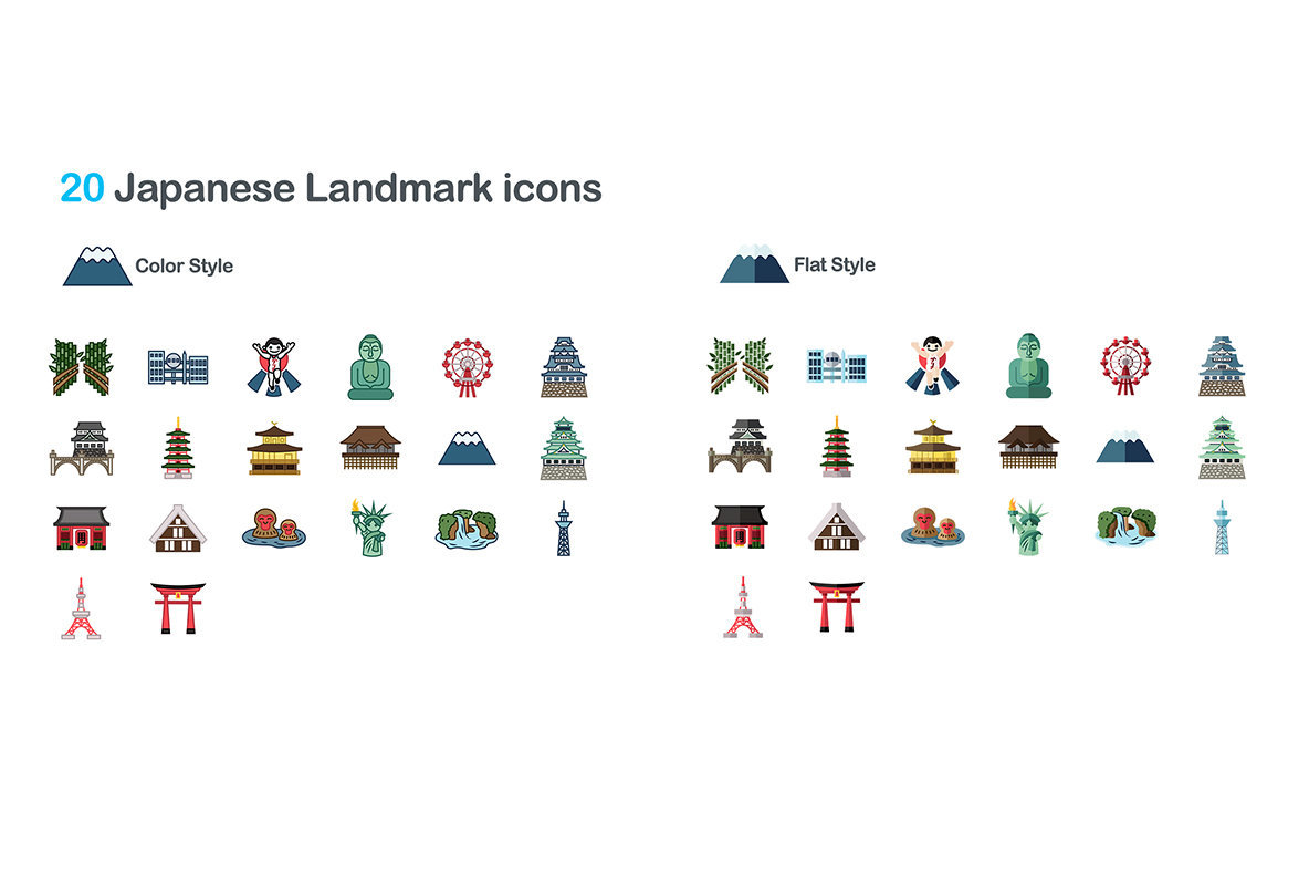 100 Landmark Icons 100 Landmark Icons