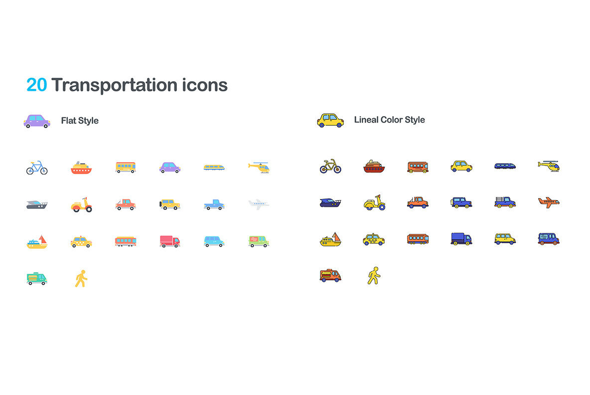 100 Transportation Icons 100 Transportation Icons