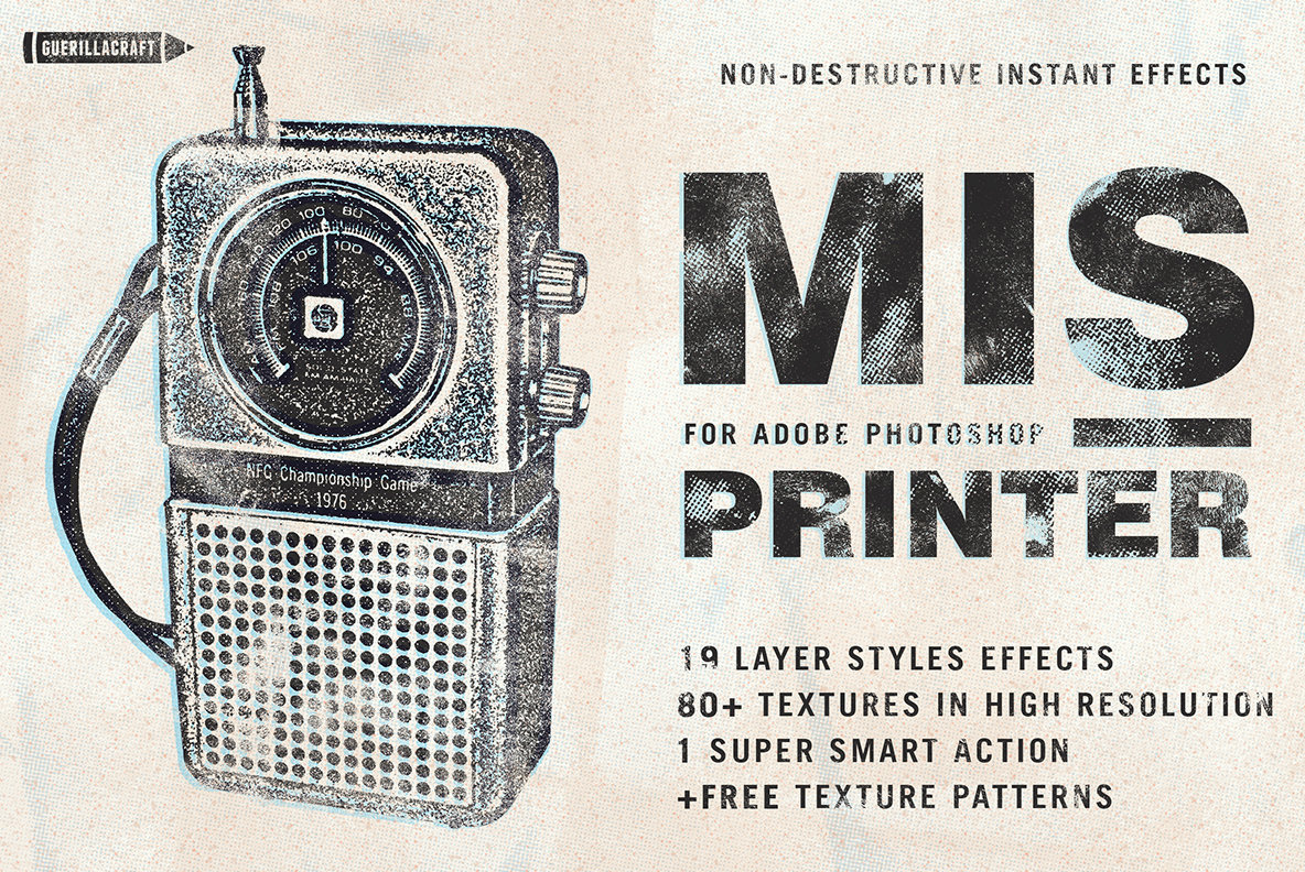 Misprinter for Adobe Photoshop
