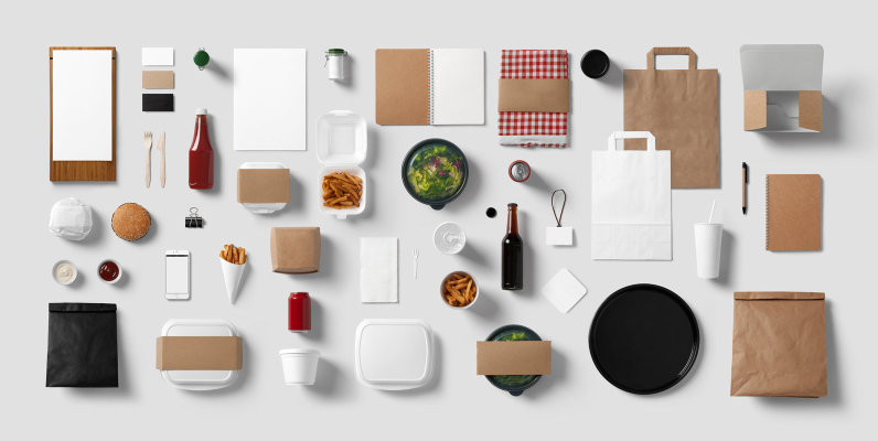 Burger Bar Branding Mockup