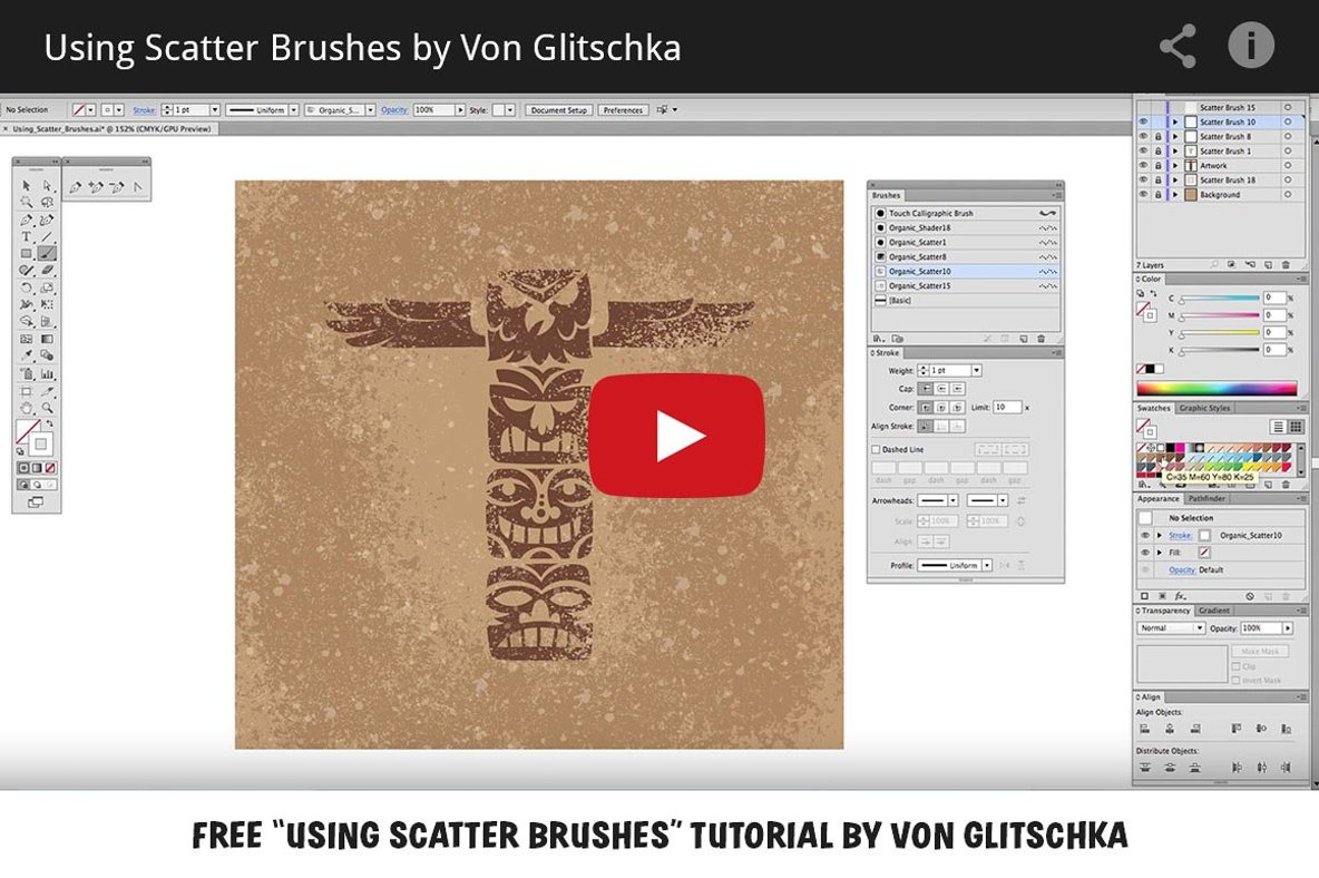 The Awesomely Organic Vector Brush Essential Bundle The Awesomely Organic Vector Brush Essential Bundle