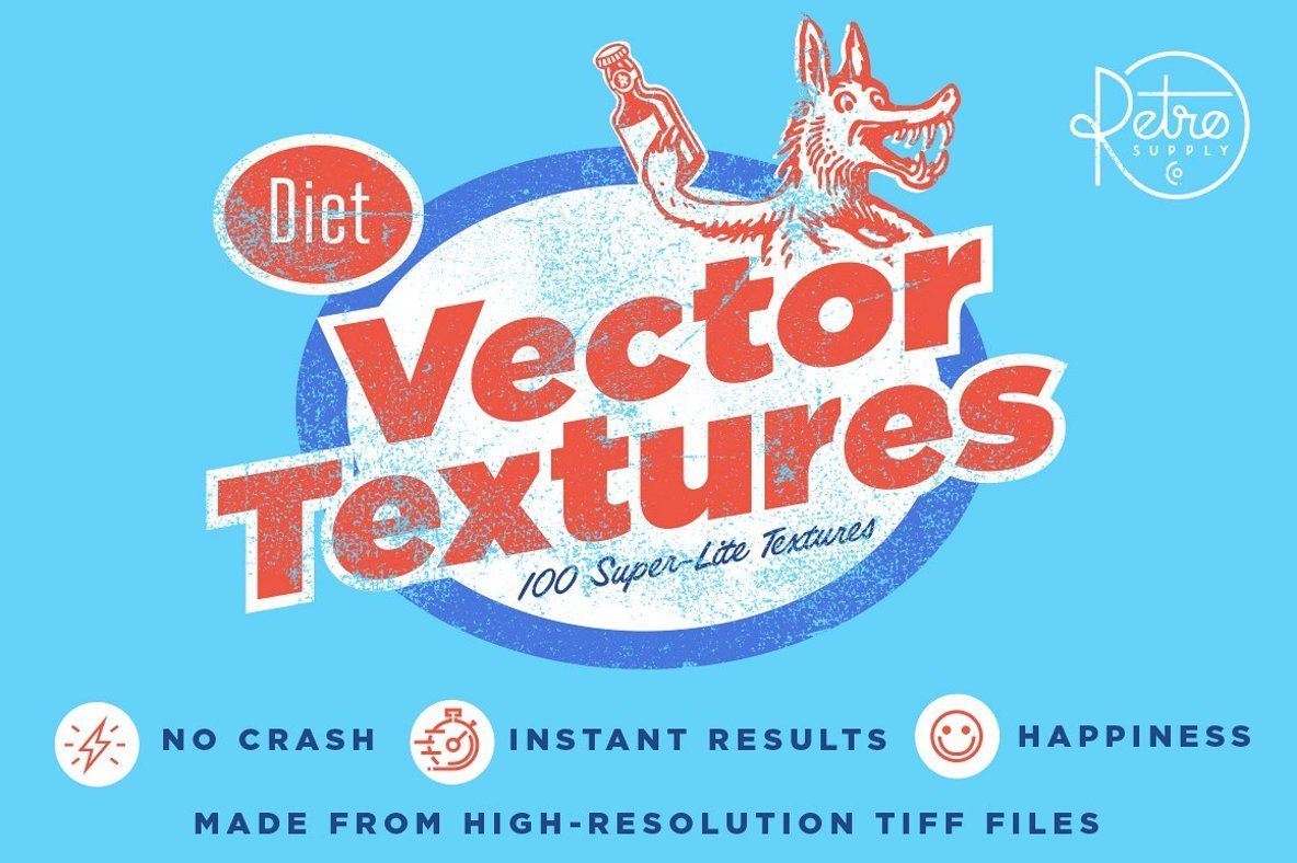 Diet Vector Textures Bundle 1