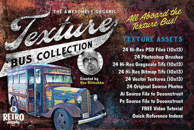 The Awesomely Organic Texture Bus Collection