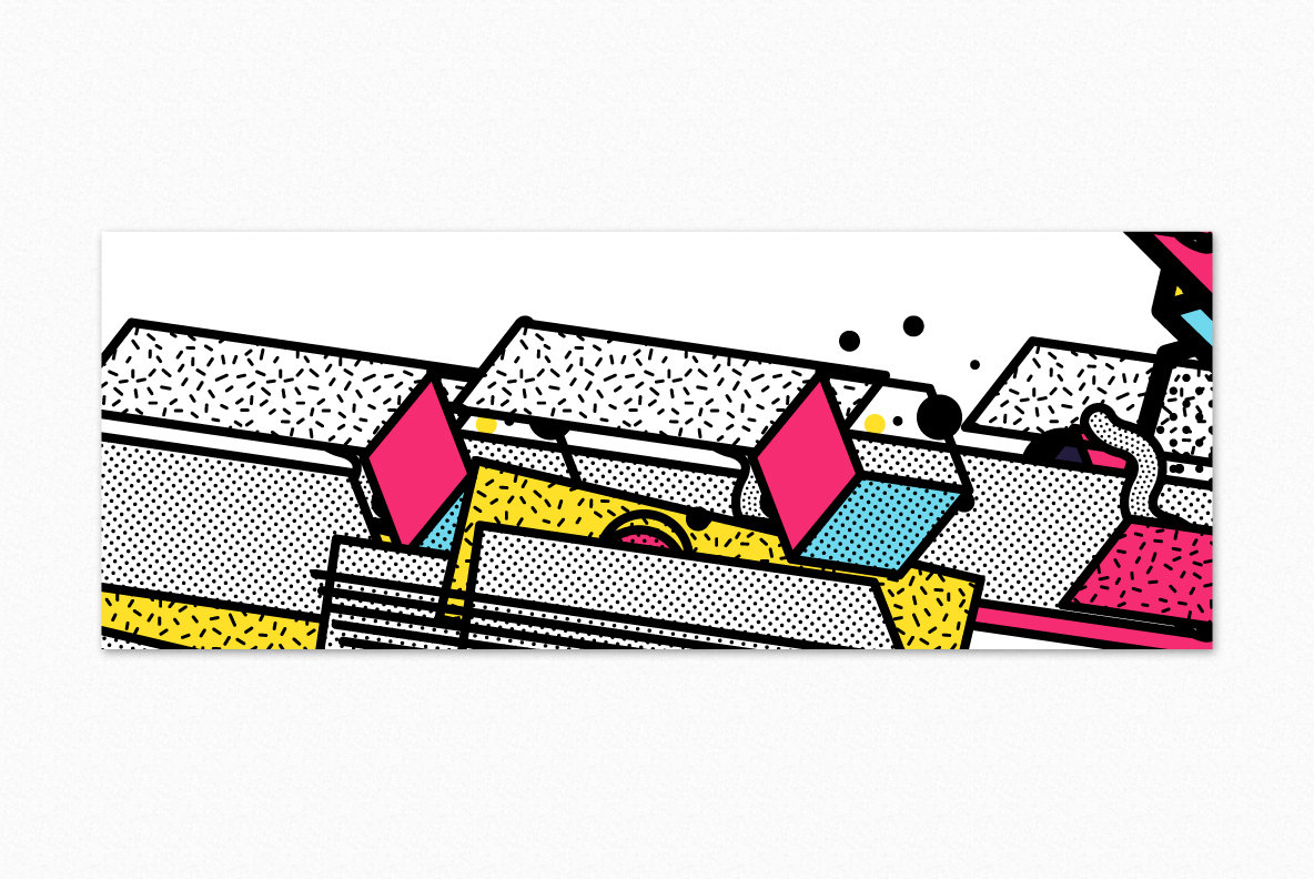 40 Neo Memphis Backgrounds 8