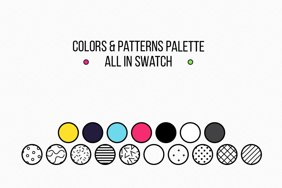 40 Neo Memphis Backgrounds 12