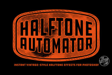 Halftone Automator