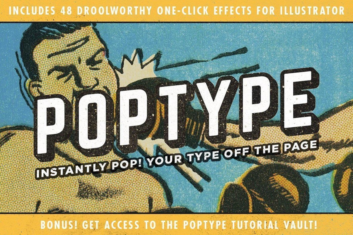 PopType Graphic Styles and More PopType Graphic Styles and More