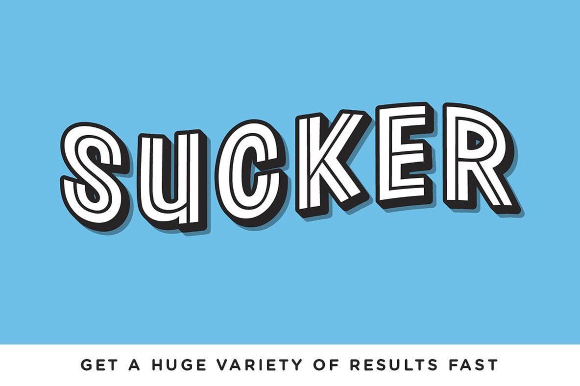 PopType Graphic Styles and More PopType Graphic Styles and More