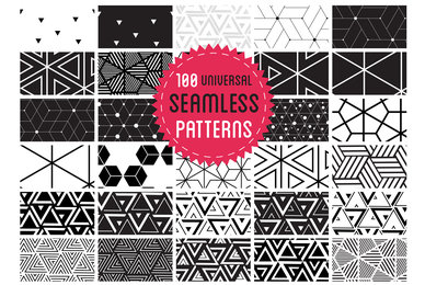 100 Universal Seamless Patterns