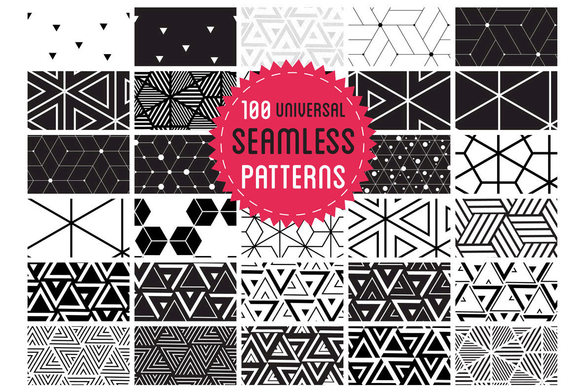 100 Universal Seamless Patterns 100 Universal Seamless Patterns