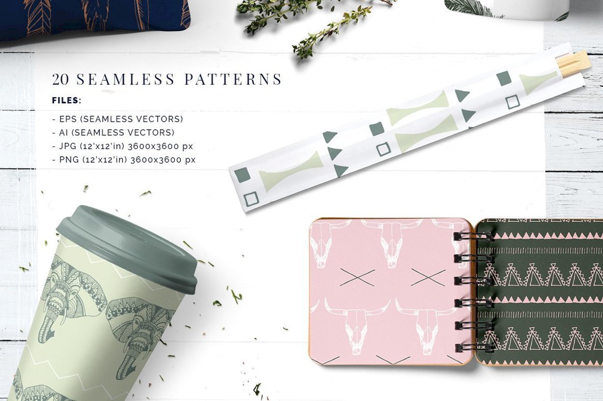 Boho Patterns Collection 2