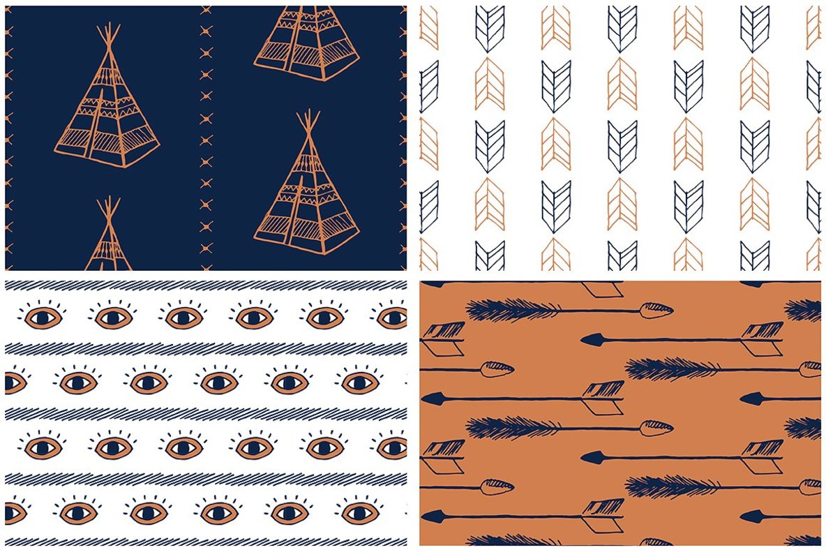 Boho Patterns Collection 9