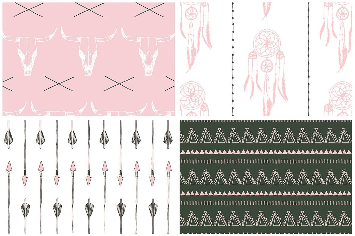 Boho Patterns Collection 12