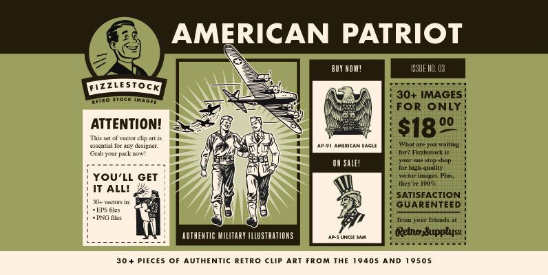 American Patriot   Clip Art Pack