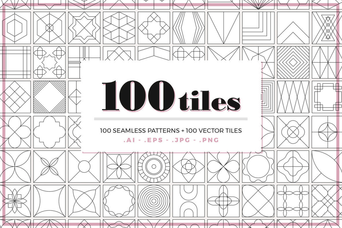 100 Tiles Patterns 1