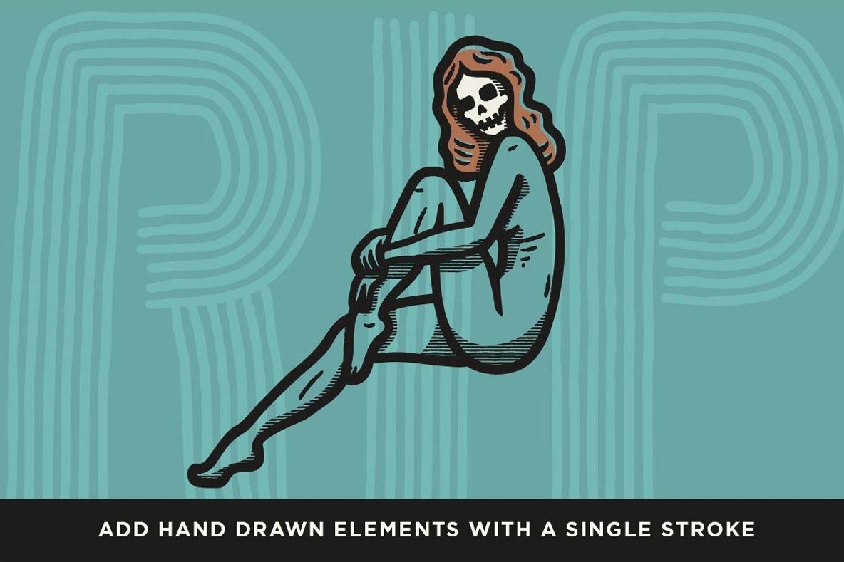 The Dead Pen A Wicked Cool Hand Drawn Toolkit The Dead Pen A Wicked Cool Hand Drawn Toolkit
