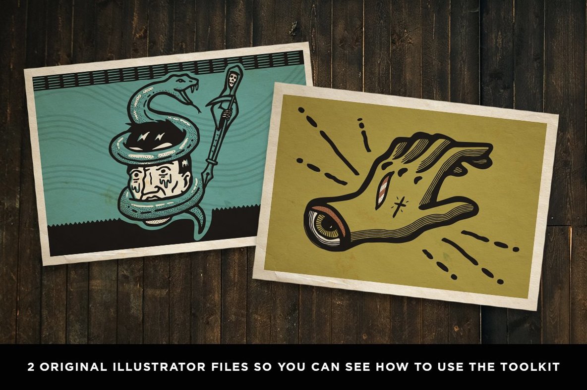 The Dead Pen A Wicked Cool Hand Drawn Toolkit The Dead Pen A Wicked Cool Hand Drawn Toolkit