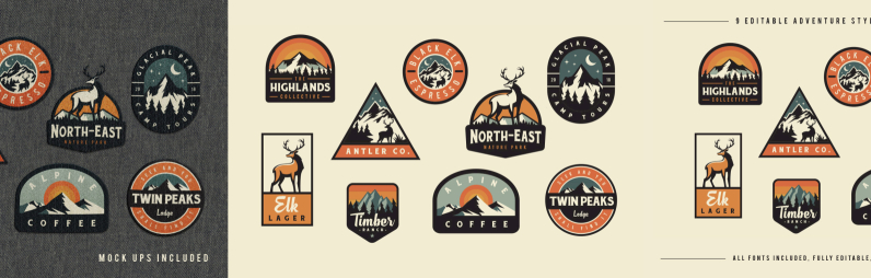 Adventure Badge Logos