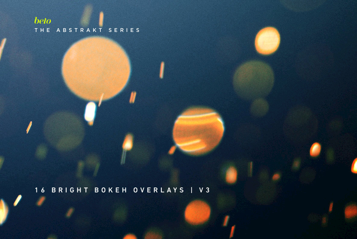 Bright Bokeh Overlays 3