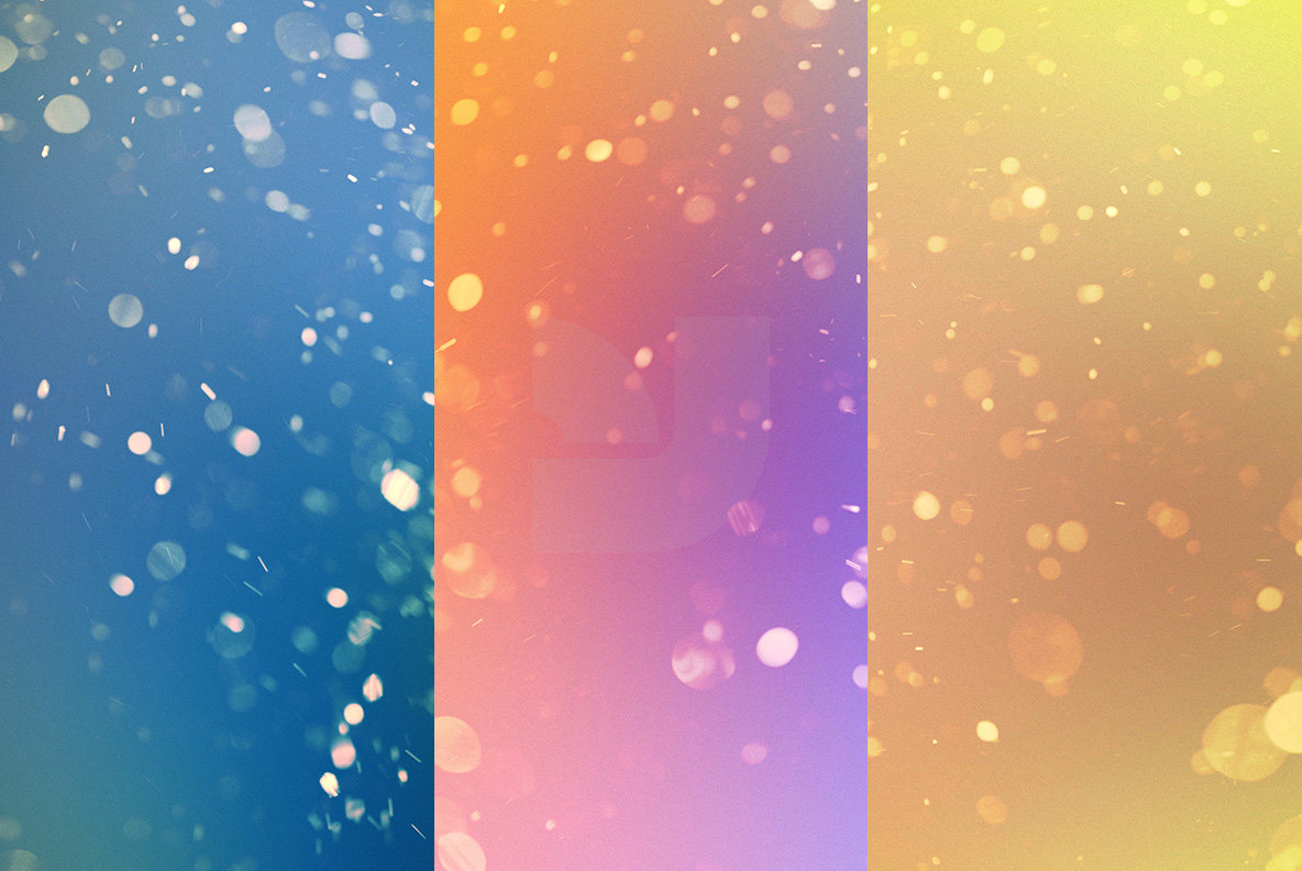 Bright Bokeh Overlays 5 Bright Bokeh Overlays 5
