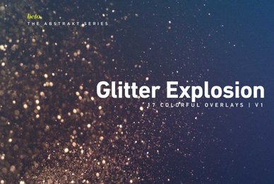 Colorful Glitter Explosion 1