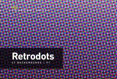 Retrodots Abstract Backgrounds 1